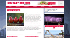 Desktop Screenshot of gourmetcookingmagazine.com